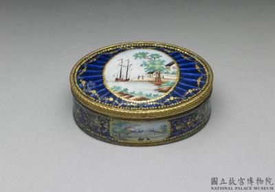 图片[3]-Copper-body painted enamel box, 18th century, Qing dynasty-China Archive